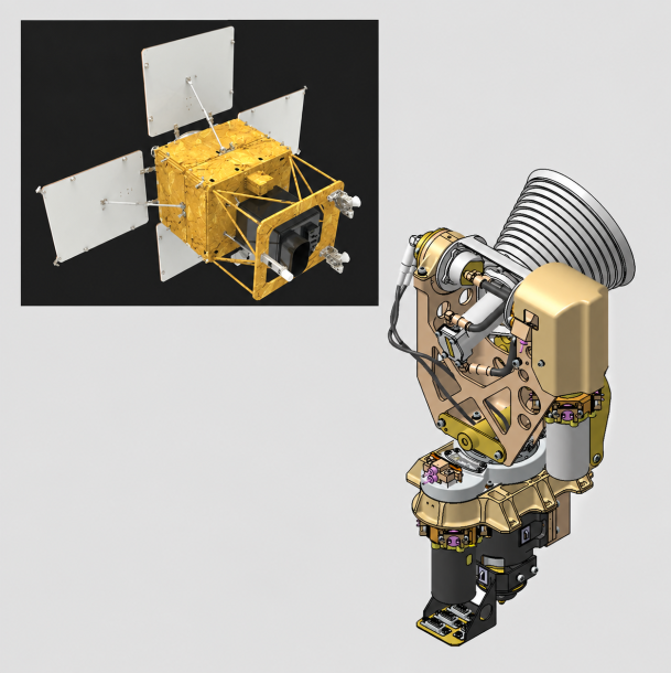 X-band Gimbal Antenna Assembly